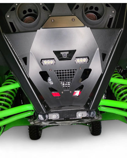 Nano light provisions on bumper