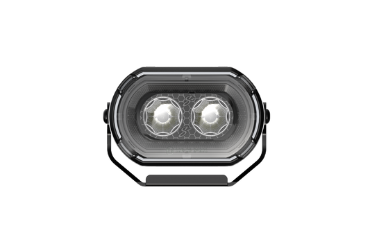 HEXCORE Universal 2x4" LED Pod Lights, Driving Beam Amber & White (Pair) | STL2X4PDL