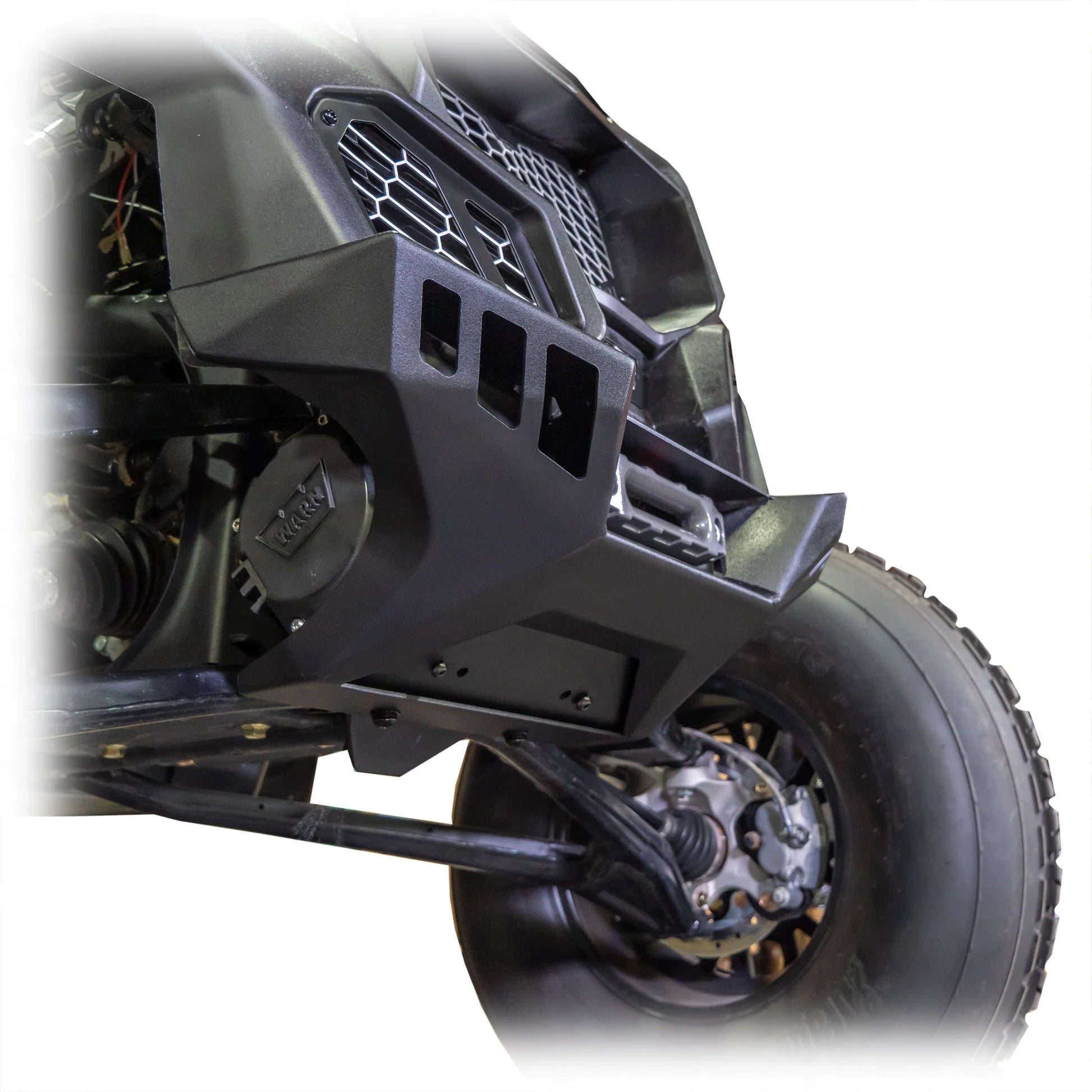 DRT Motorsports Heavy Duty Front Winch Bumper CAN-AM MAVERICK X3 2017-24 Bottom View