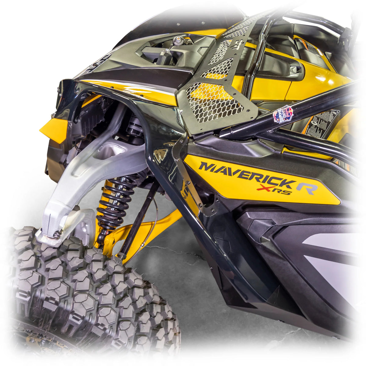 Maverick R Rear Fenders DRT CAN AM MAVERICK R X / XRS 24+ ABS Extended Front Fender Kit Flares ...