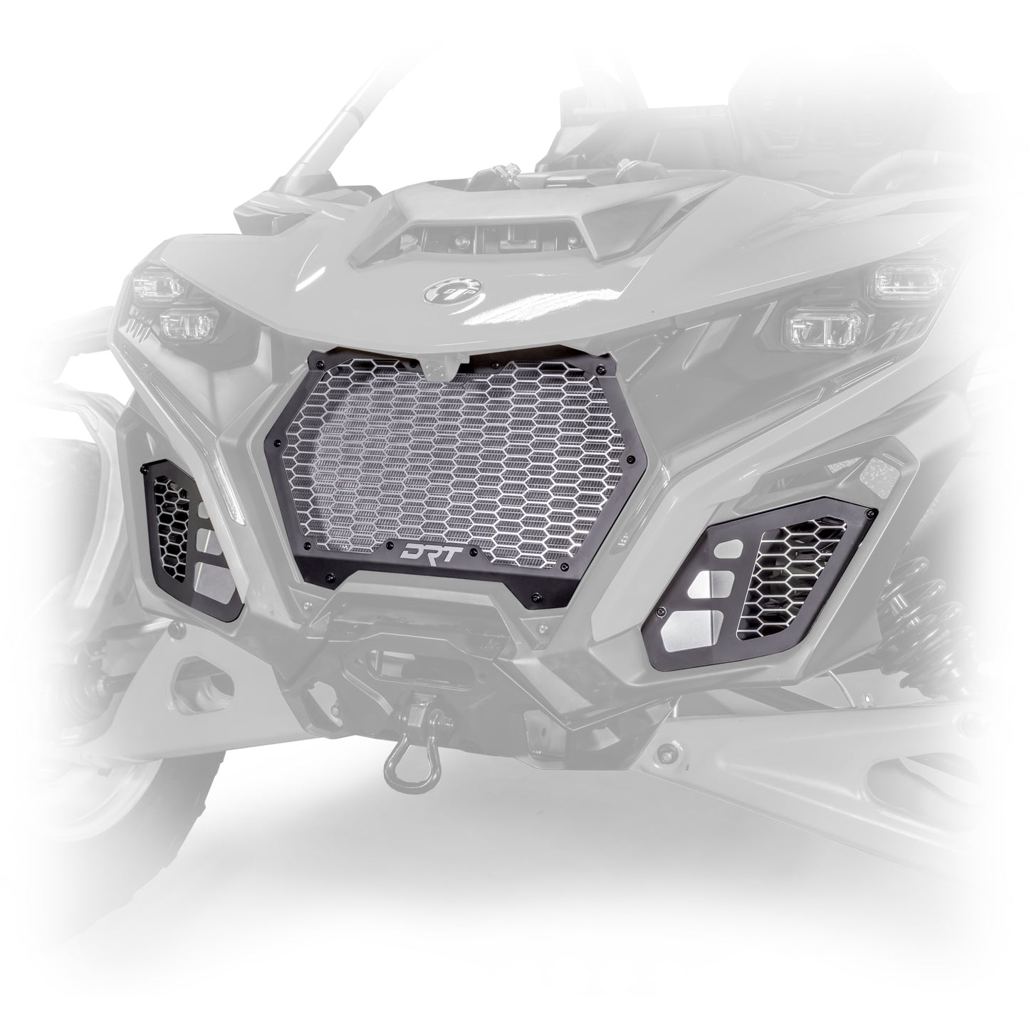 DRT Motorsports Can Am Maverick R Aluminum Front Grill Kit Product View