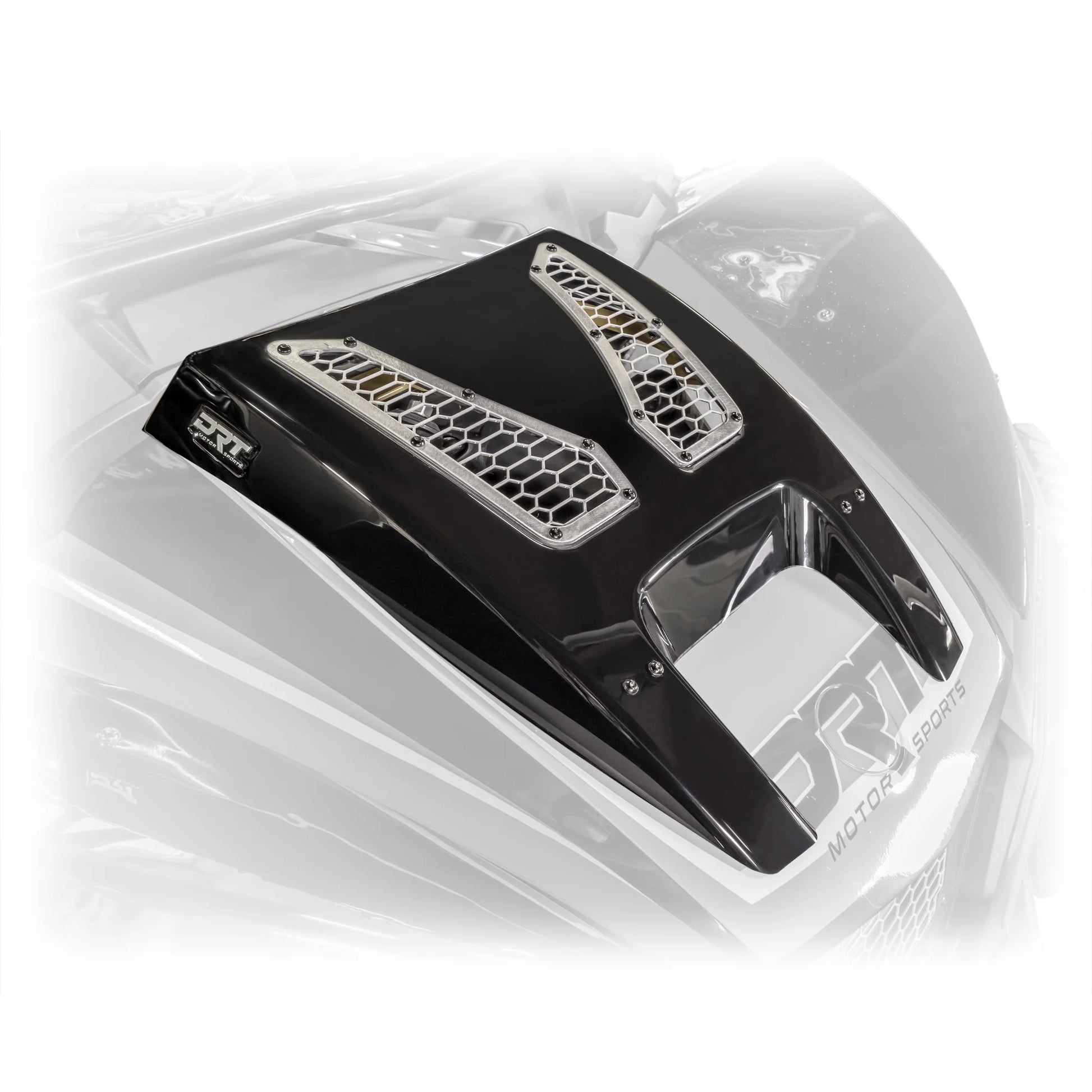 DRT Motorsports Can Am MAVERICK R X XRS 2024+ Vented ABS Hood Scoop Side View