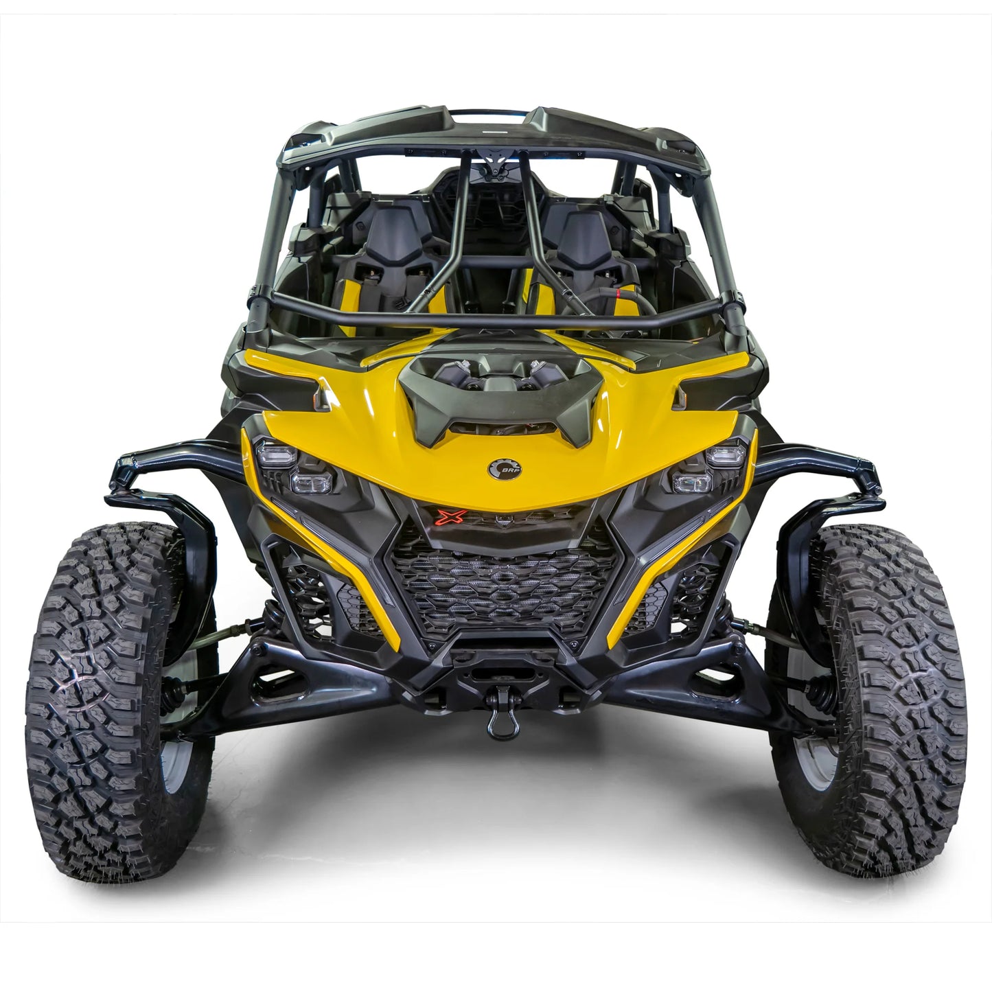 DRT Bolt on Intrusion Bar Kit for OE Cage Fits: CAN-AM MAVERICK R 2024+ / Max Front View