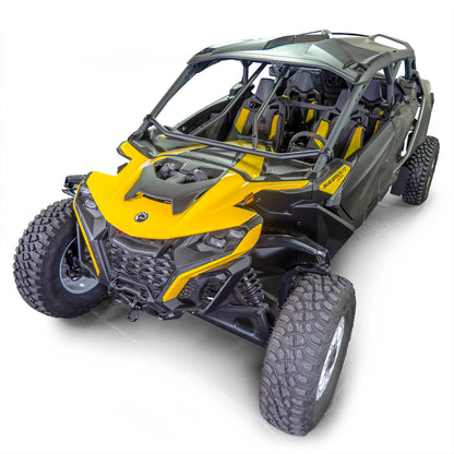 DRT Bolt on Intrusion Bar Kit for OE Cage Fits: CAN-AM MAVERICK R 2024+ / Max Front Side View