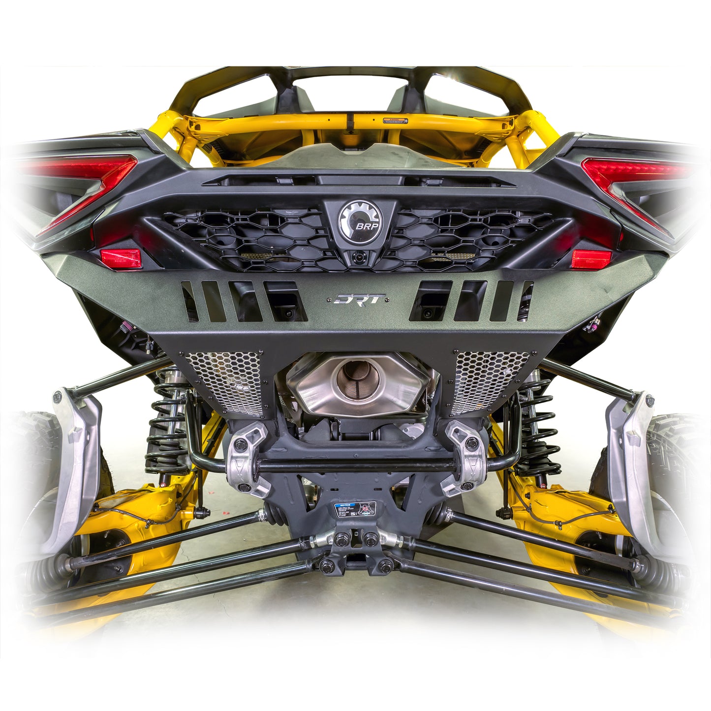 DRT Motorsports Can Am Maverick R 2024+ Rear Bumper lower close view
