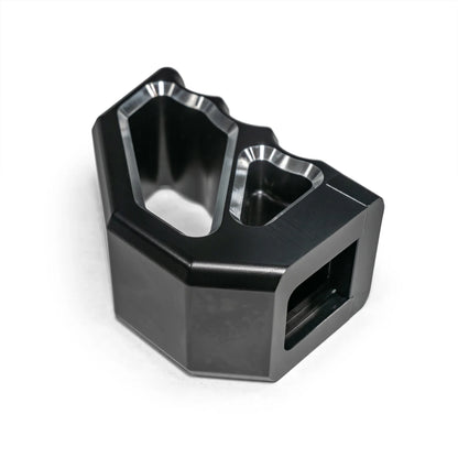 DRT Billet Aluminum Shift Shifter Knob CAN-AM MAVERICK R / MAX 2024+ bottom left side view