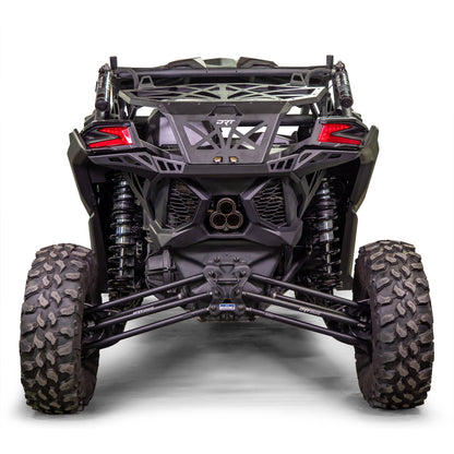 DRT Motorsports Can Am X3 Tire Carrier / Rear Bumper System rear view