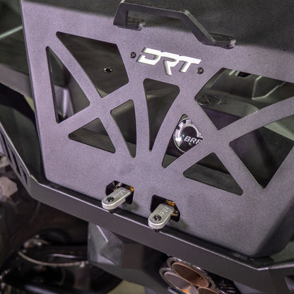 DRT Motorsports Can Am X3 Tire Carrier / Rear Bumper System latch 