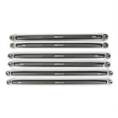 DRT MOTORSPORTS HEX Billet Radius Rods Bars Can Am MAVERICK R X XRS 2024+ Front View
