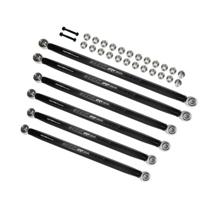 DRT MOTORSPORTS 7075 XD RACE HEX Billet Radius Rods Bars Can Am MAVERICK R X XRS MAX WITH HARDWARE