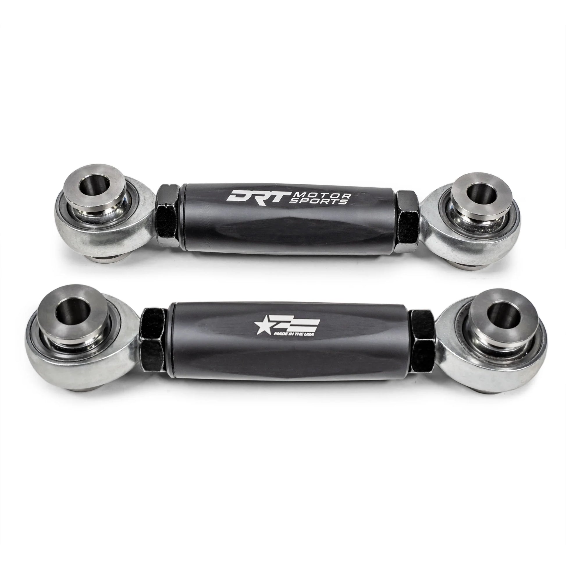 DRT Billet HEX Aluminum FRONT Sway Bar Links CAN AM MAVERICK R X XRS 2024+ Front View