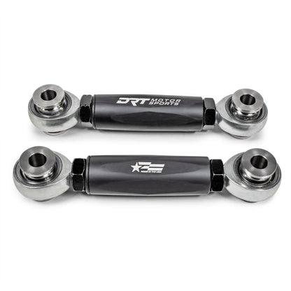 DRT Billet HEX Aluminum FRONT Sway Bar Links CAN AM MAVERICK R X XRS 2024+ Front View