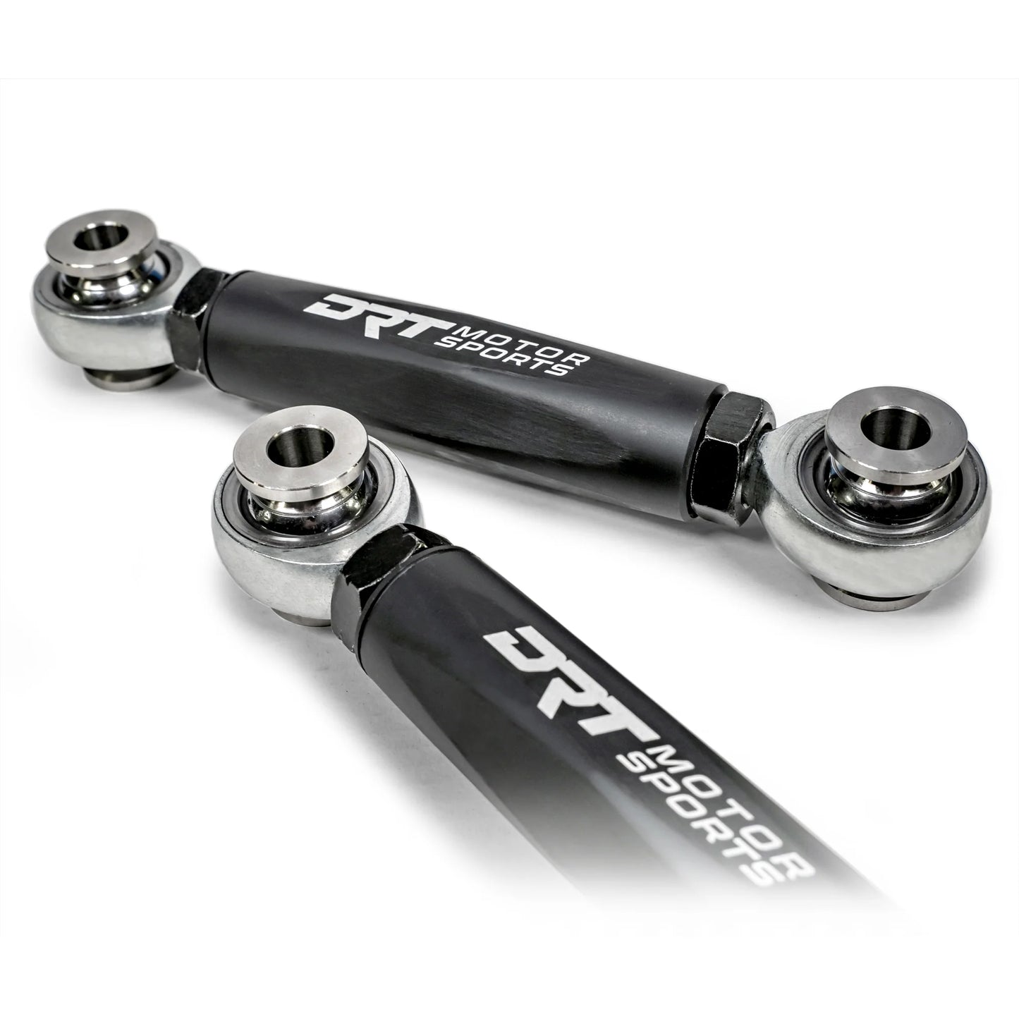 DRT Billet HEX Aluminum FRONT Sway Bar Links CAN AM MAVERICK R X XRS 2024+ Hardware and Logo's