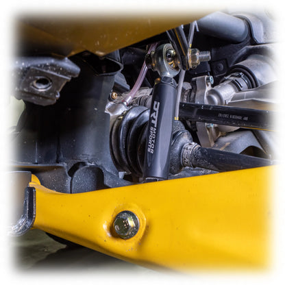 DRT Billet HEX Aluminum FRONT Sway Bar Links CAN AM MAVERICK R X XRS 2024+ Installed 