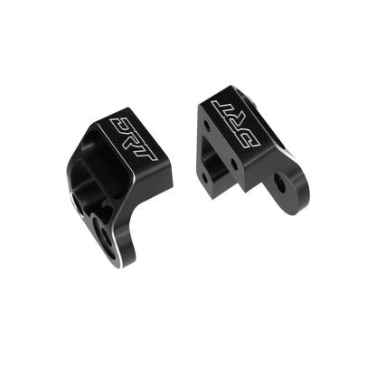 Two black metal brackets with 'RTC' branding on a white background
