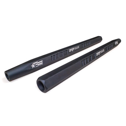 DRT Billet HEX 6061 Ultra Heavy Duty Tie Rods Rod Kit CAN AM MAVERICK R 2024+ uninstalled side view