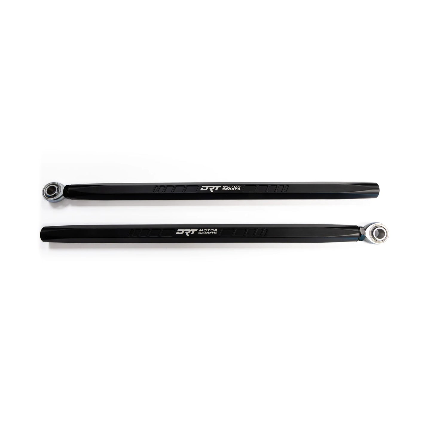 Black car bumper on a white background
