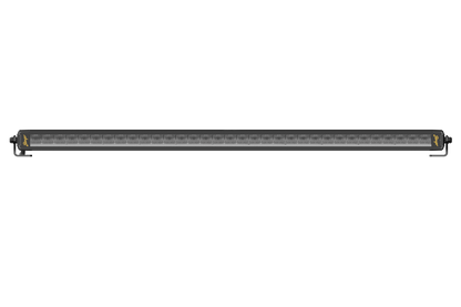Stinger slim LED light bar with black housing and mounting brackets