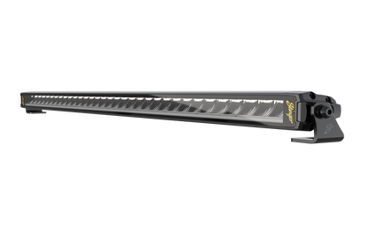 Stinger LED light bar with black housing and mounting brackets
