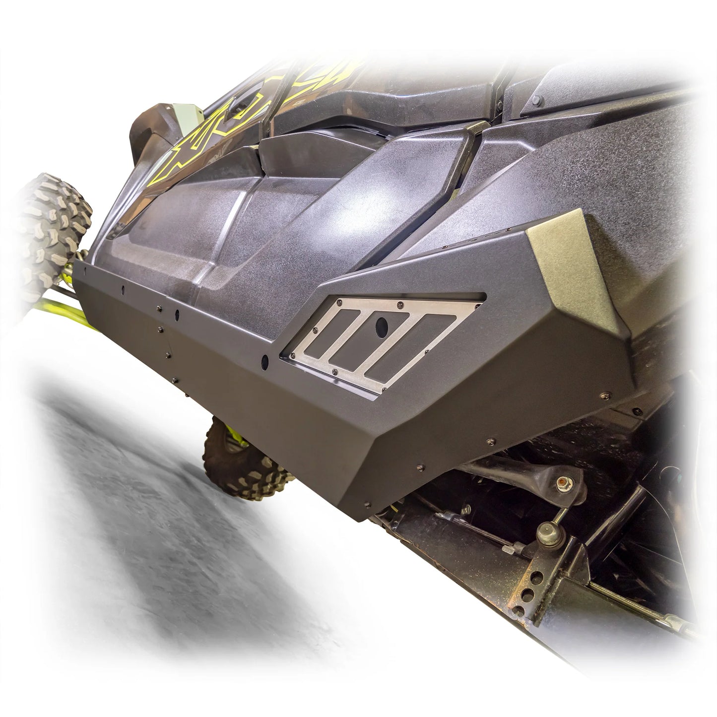 DRT Heavy Duty Rock Sliders Rails Steps Slider KAWASAKI TERYX KRX1000 4 KRX 1000 Bottom View