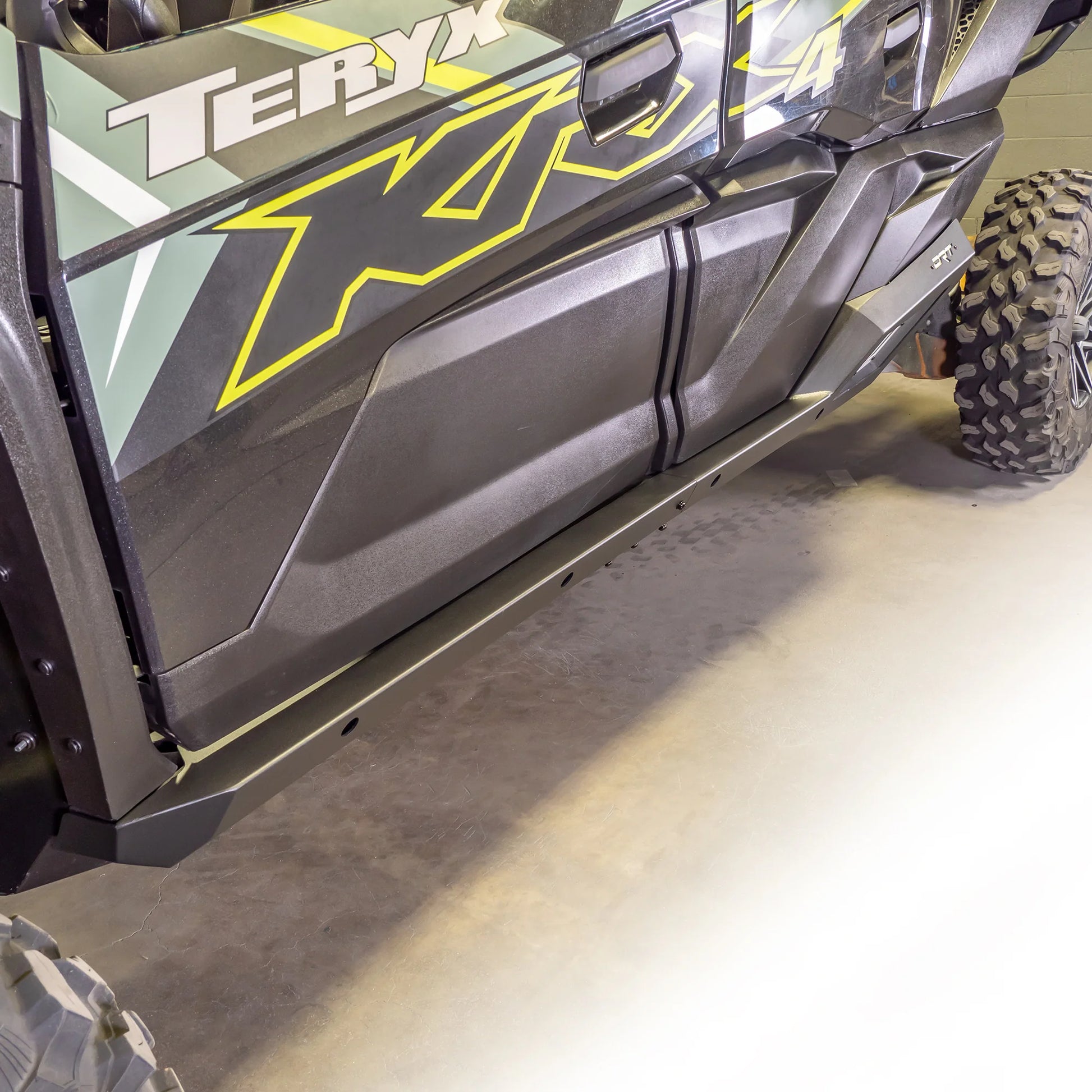 DRT Heavy Duty Rock Sliders Rails Steps Slider KAWASAKI TERYX KRX1000 4 KRX 1000 Upper view