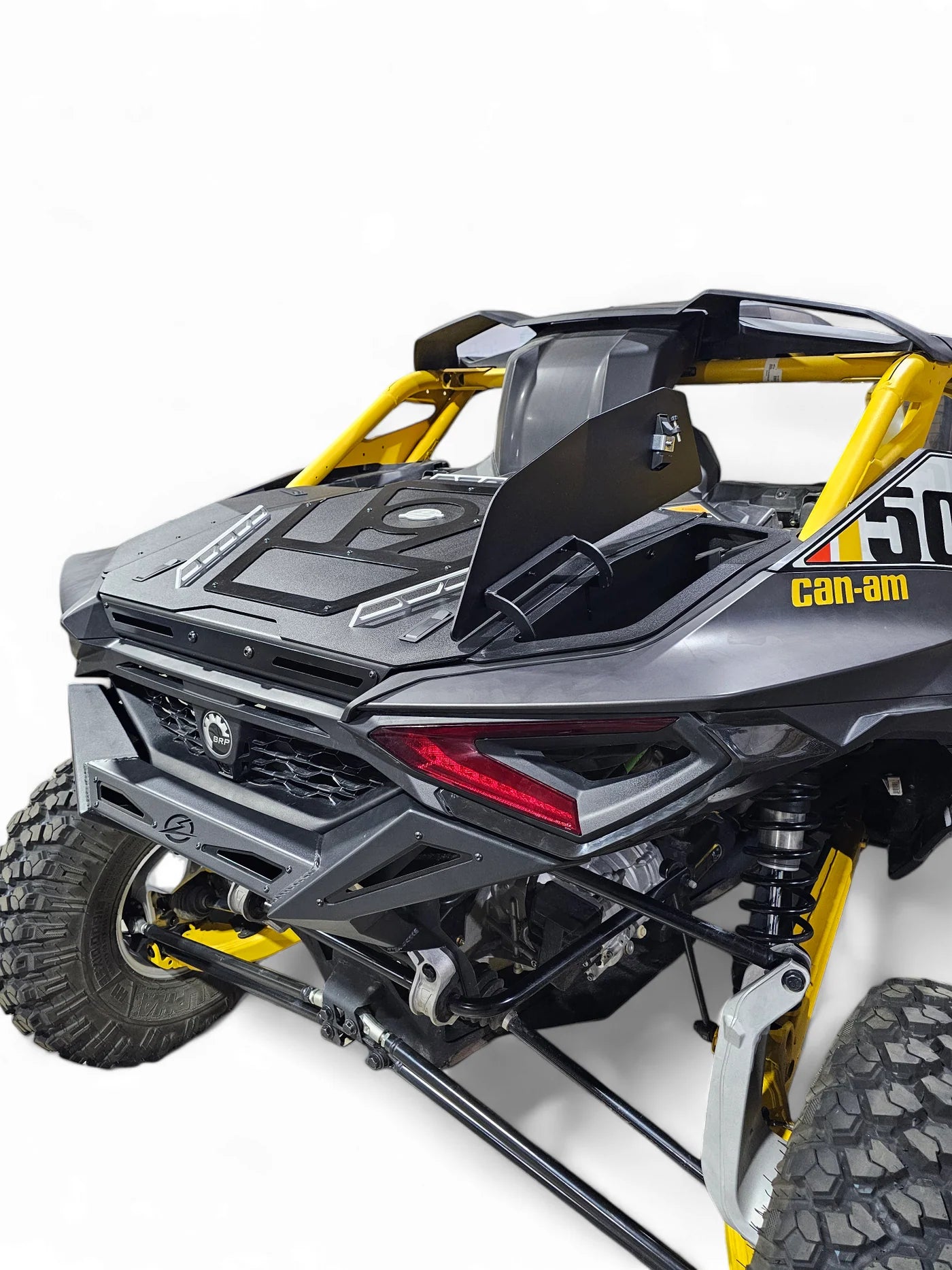 Can-Am off-road vehicle on a white background