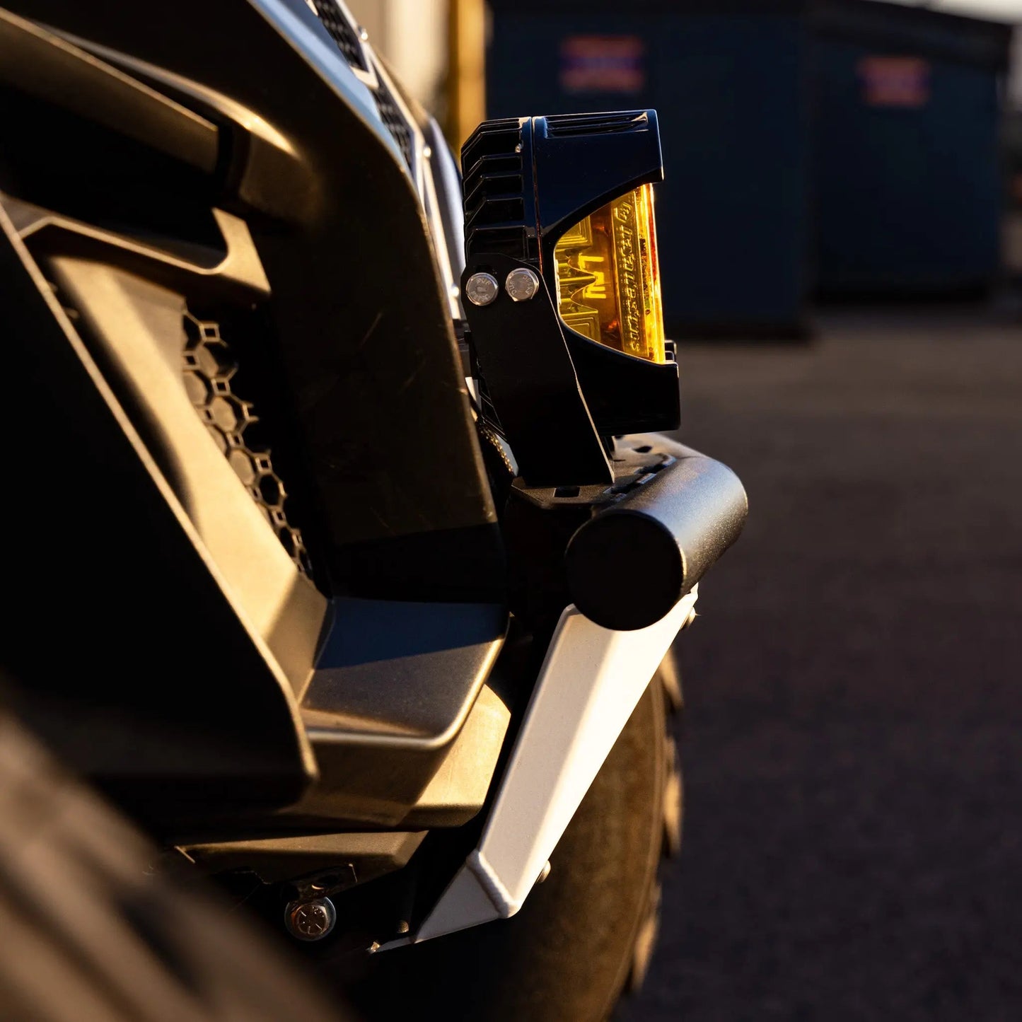 Can-Am Maverick R Pre-Runner Single Tube Front Bumper Side View
