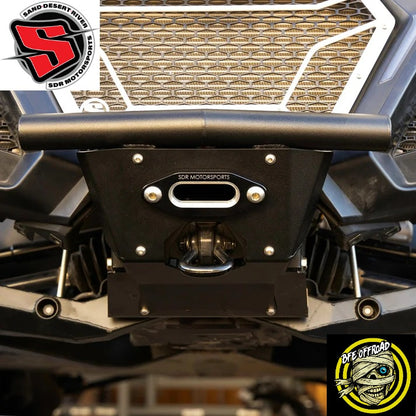 SDR Motorsports Can-Am Maverick R / Max 2024+ Single Tube Winch Front Bumper MADE IN USA