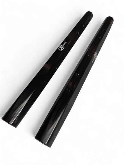 Two Tie rods on white background