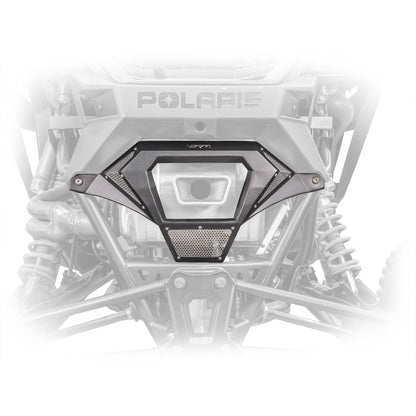 DRT Motorsports Polaris Pro R 2022+ Aluminum Exhaust Cover rear view