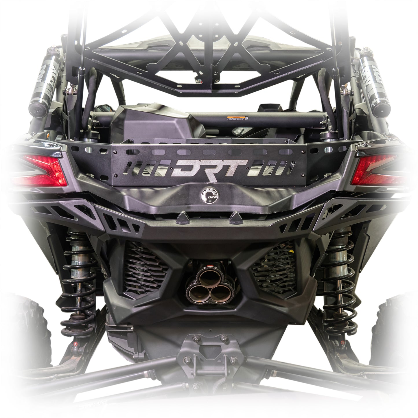 DRT Motorsports Can Am X3 Cargo Storage Rack rear view