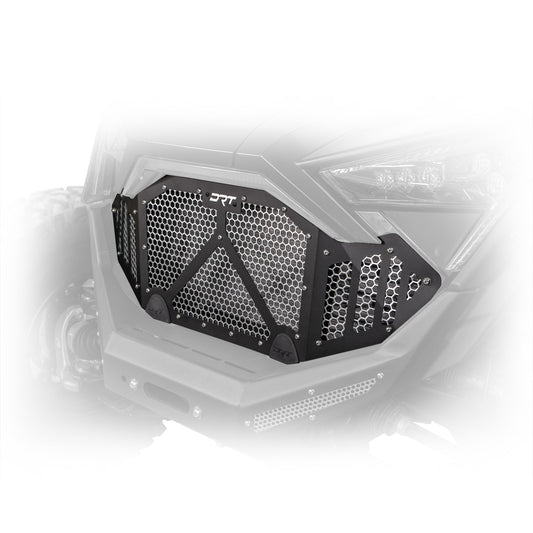 DRT Motorsports Polaris Pro R / Turbo R 2022+ Aluminum Front Grill Black