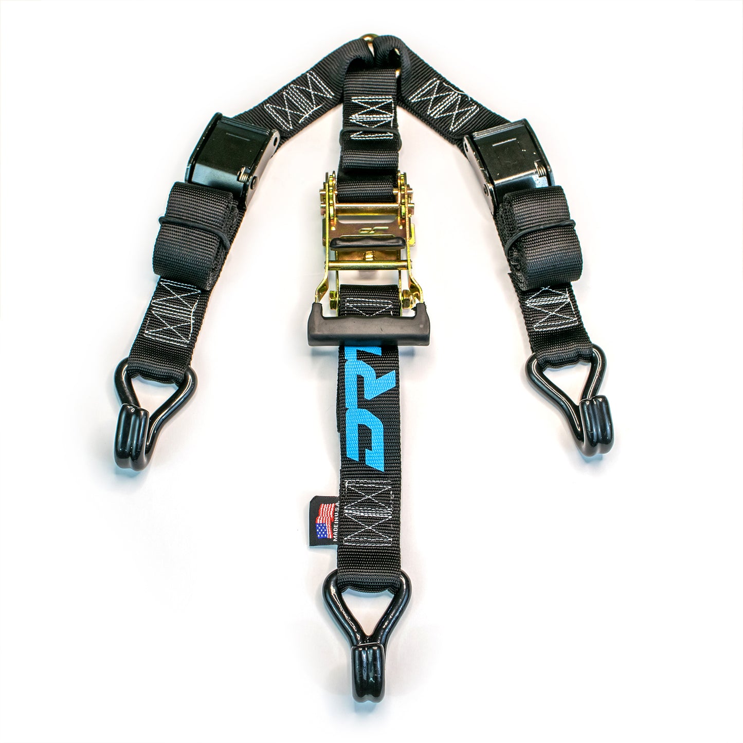 DRT Motorsports Ratcheting 3 point Y-Strap front view