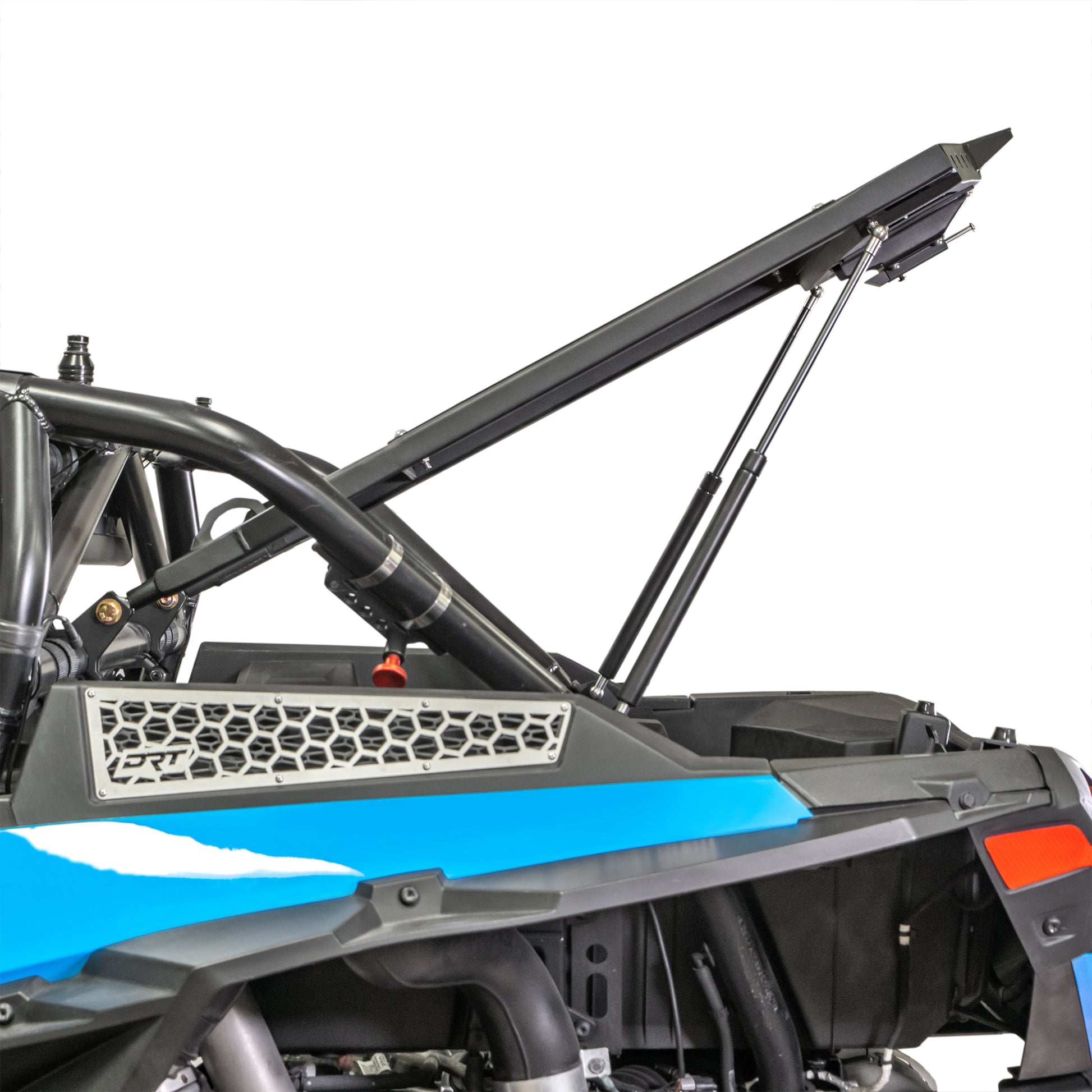 DRT Motorsports RZR 2014+ XP 1000 / XP Turbo / Turbo S Adventure Rack / Tire Carrier Opened Side
