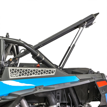 DRT Motorsports RZR 2014+ XP 1000 / XP Turbo / Turbo S Adventure Rack / Tire Carrier Opened Side