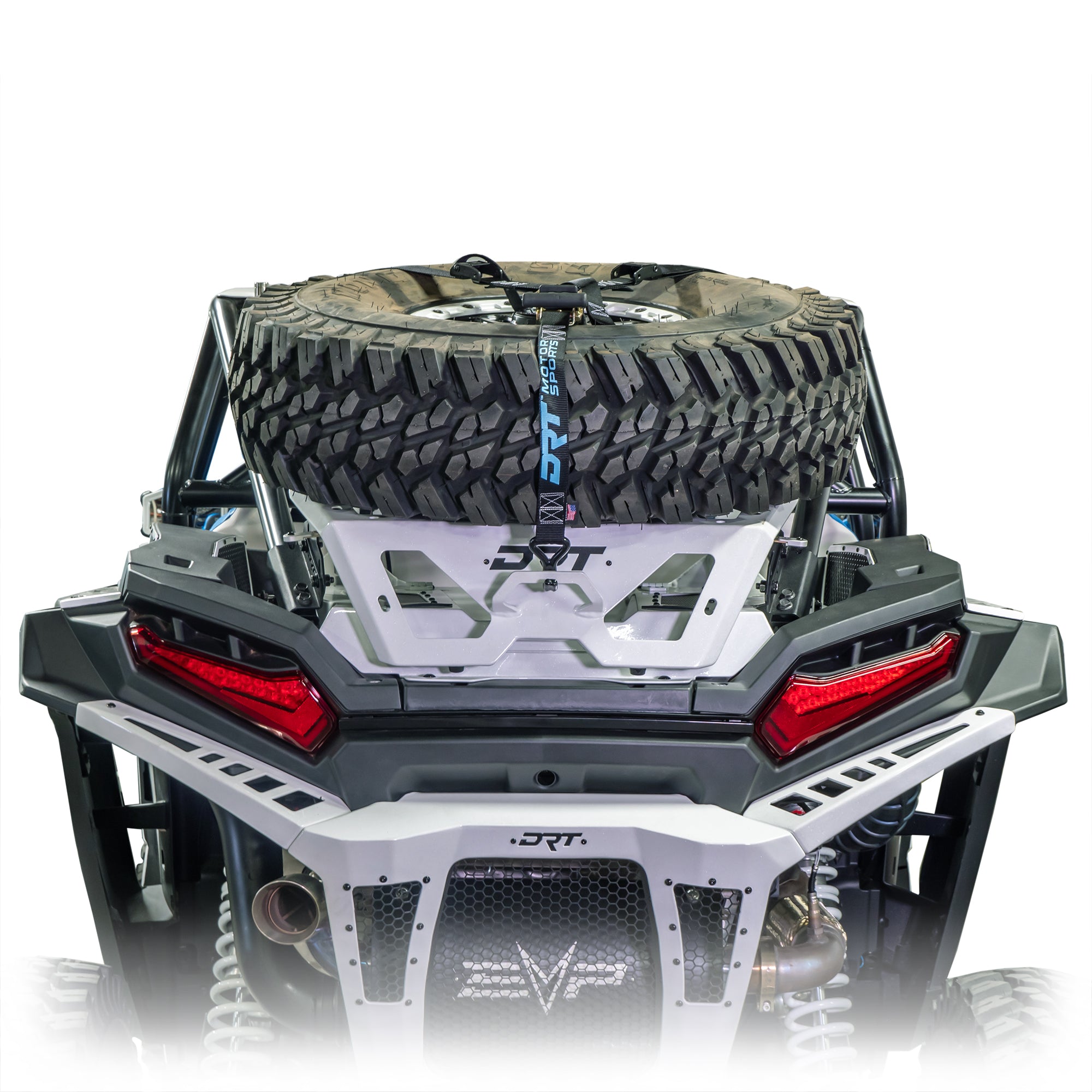 DRT Motorsports Tire Carrier/Adventure Rack - Polaris 2024+ RZR XP1000 ...