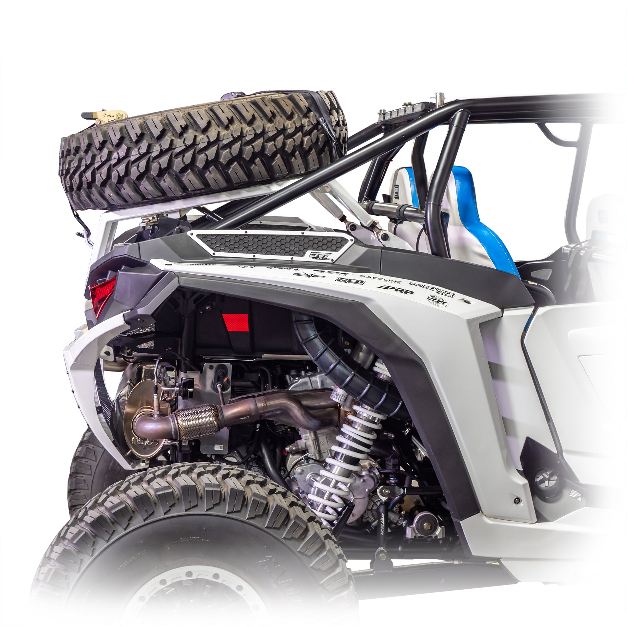 DRT Motorsports Tire Carrier/Adventure Rack - Polaris 2024+ RZR XP1000 ...