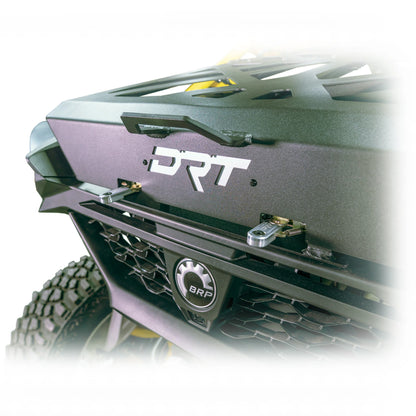 DRT Adventure Rack Spare Tire Cargo Carrier Fits: CAN-AM MAVERICK R 2024+ Billet Latches