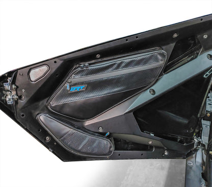 DRT Motorsports RZR Pro XP / Turbo R / Pro R 2020+ Front Door Bag Set installed 