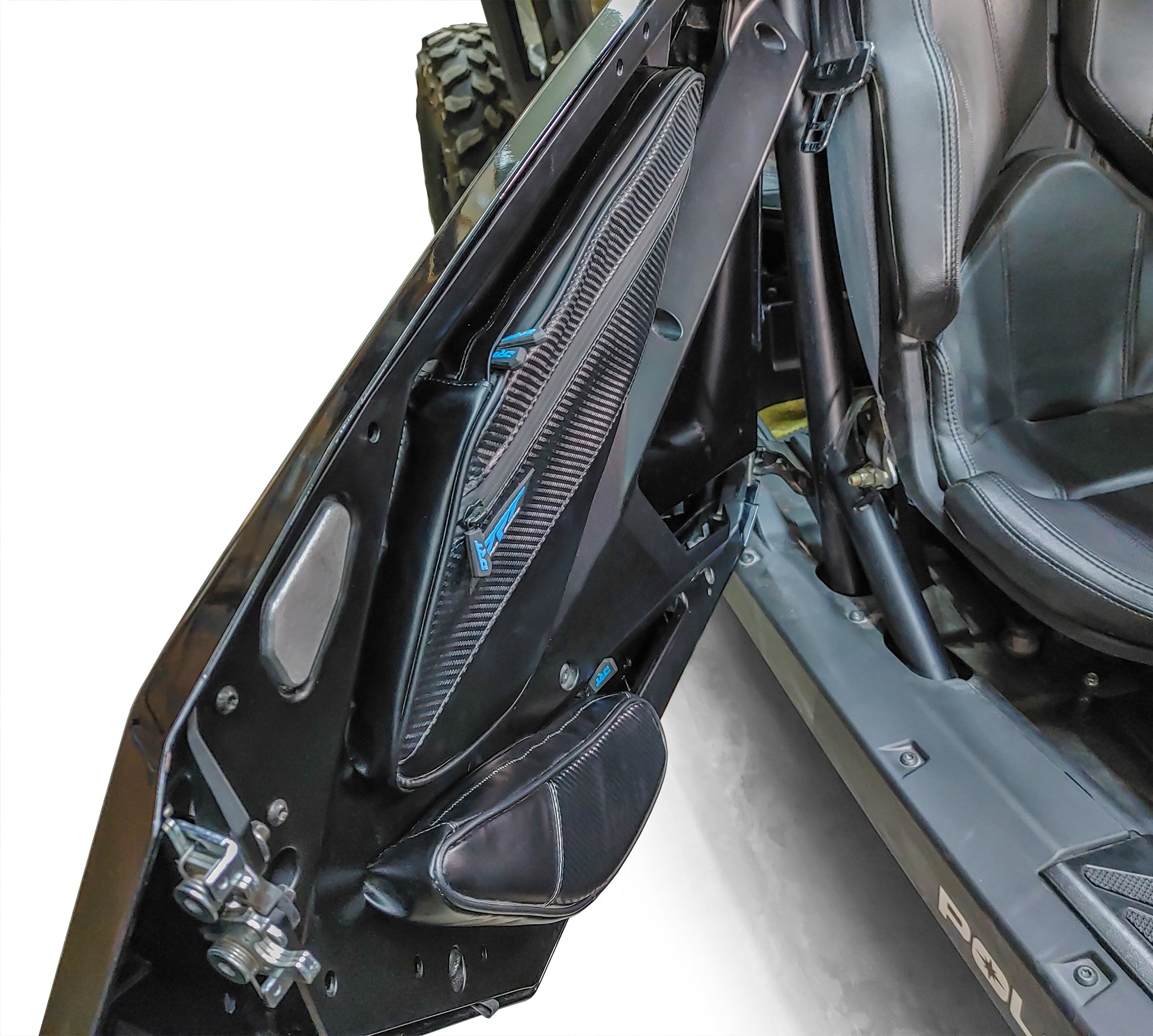 DRT Motorsports RZR Pro XP / Turbo R / Pro R 2020+ Front Door Bag Set Upper View