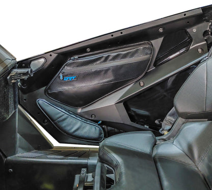 DRT Motorsports RZR Pro XP / Turbo R / Pro R 2020+ Front Door Bag Set closed door 