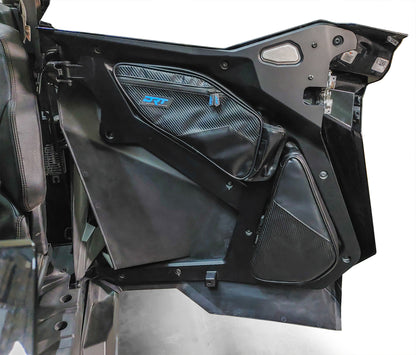 DRT Motorsports RZR Pro XP / Turbo R / Pro R 2020+ Rear Door Bag Set Installed door opened