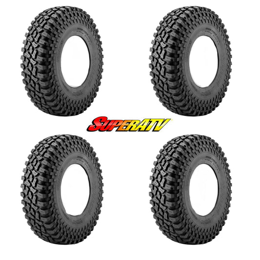 SuperAtv Incursion A/T Radial 8 Ply Atv Utv Set of Four Tire Kit Promo Pic