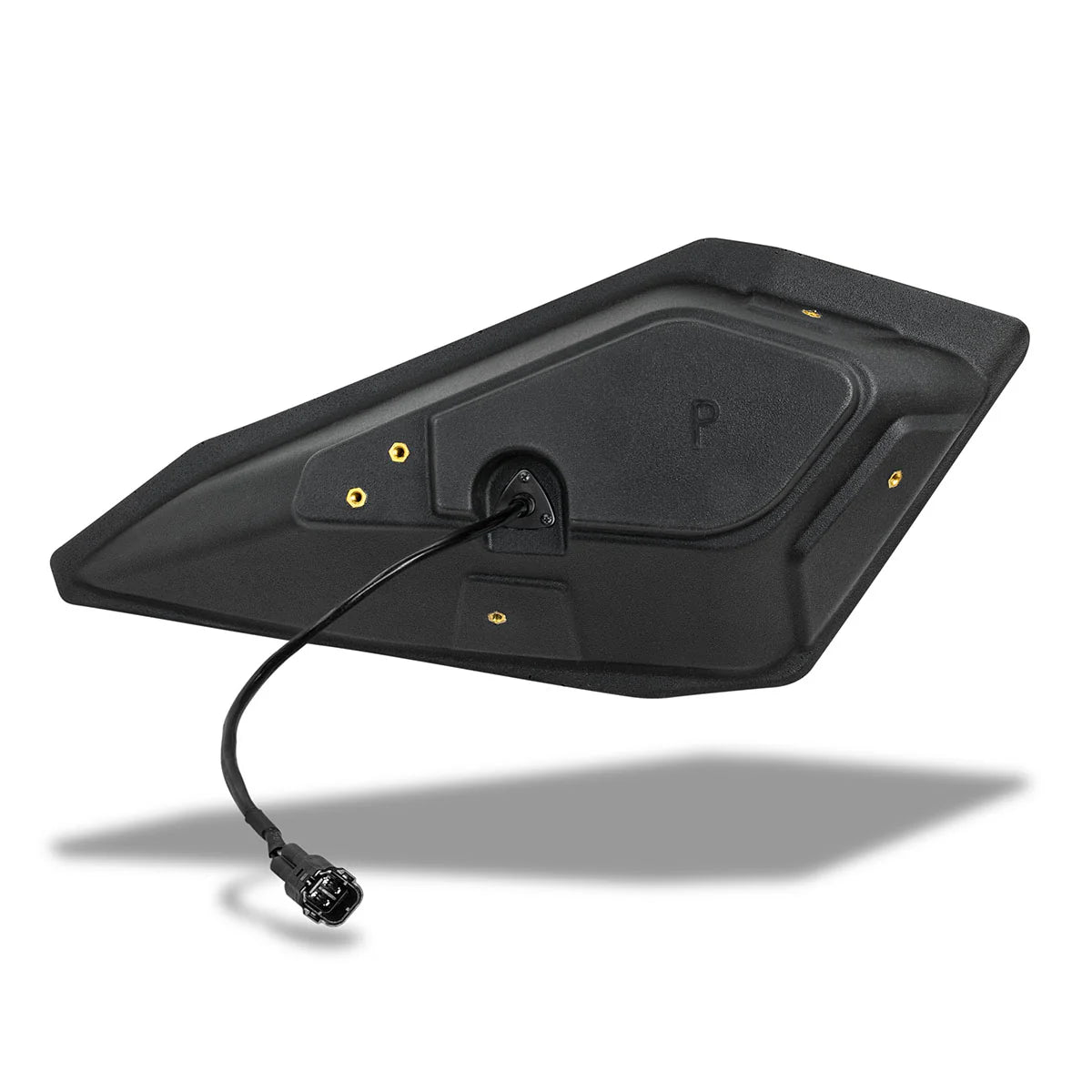 UTV Speaker Pods Rear view on White background