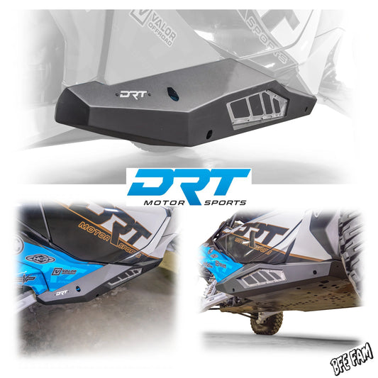DRT Heavy Duty Rock Sliders Rails Steps Slider CAN AM MAVERICK R 2024+ 2 Seat Promo Pic
