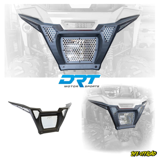 Two off-road vehicle light guards with DRT Motor Sports branding on a white background.