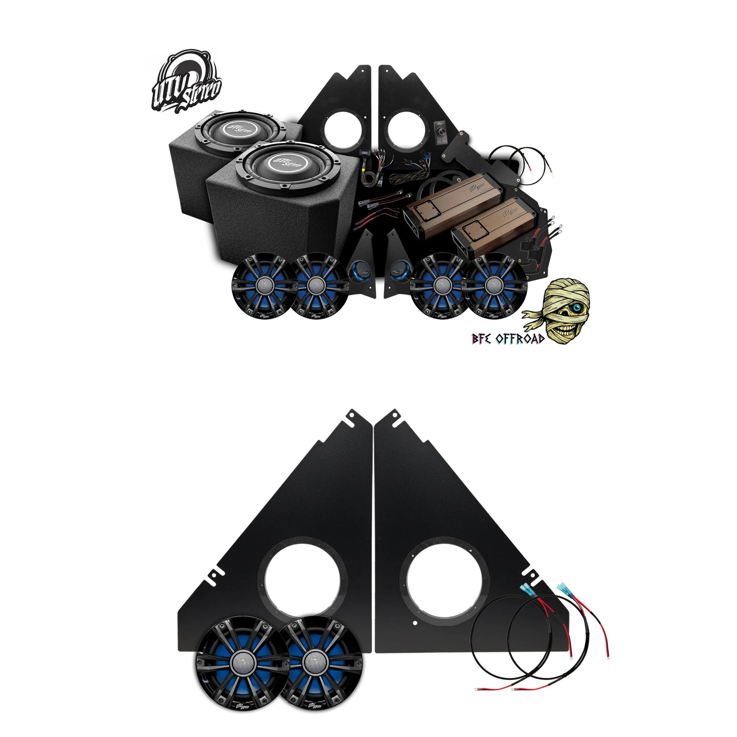 UTV Stereo POLARIS RANGER 1500 XD Stage 7 RIDE COMMAND Stereo Kit