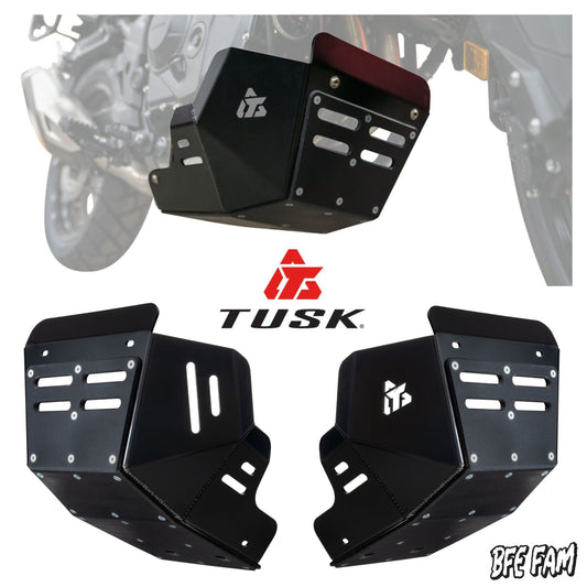 Tusk Quiet Glide Adventure Skid Plate Black HONDA TRANSALP 750 XL750 2024-