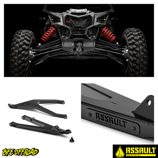 Assault High Clearance Boxed A-Arms CAN-AM MAVERICK X3 72" MODELS XRS RR 2017+