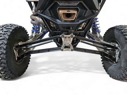 Elektric Offroad Billet Aluminum Black High Clearance Radius Rods Bars POLARIS PRO R PRO S TURBO R Mounted Rear View